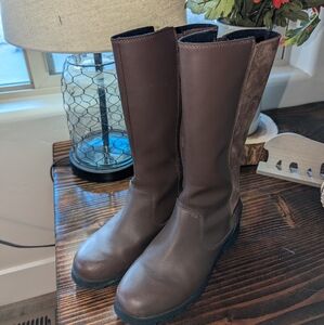 Sorel Emelie Riding Boots, Size 4 in Big Girls